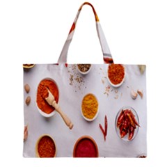 Masala Spices Food Zipper Mini Tote Bag by artworkshop