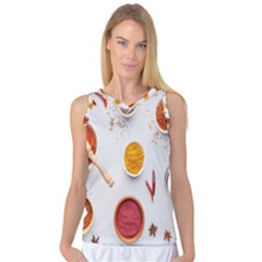 Masala Spices Food Women s Basketball Tank Top by artworkshop