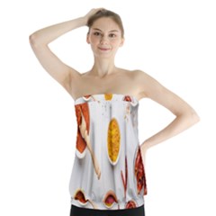 Masala Spices Food Strapless Top by artworkshop