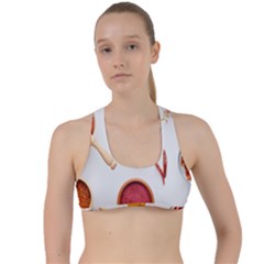 Masala Spices Food Criss Cross Racerback Sports Bra by artworkshop