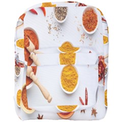 Masala Spices Food Full Print Backpack by artworkshop