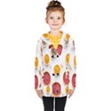 Masala Spices Food Kids  Double Breasted Button Coat View1