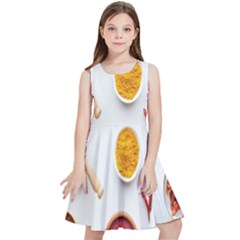 Masala Spices Food Kids  Skater Dress by artworkshop