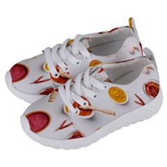 Masala Spices Food Kids  Lightweight Sports Shoes by artworkshop