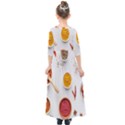 Masala Spices Food Kids  Quarter Sleeve Maxi Dress View2