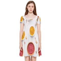 Masala Spices Food Inside Out Cap Sleeve Dress by artworkshop