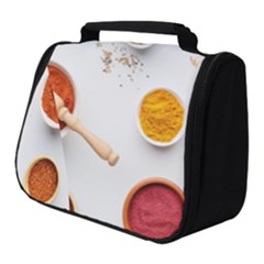 Masala Spices Food Full Print Travel Pouch (small) by artworkshop