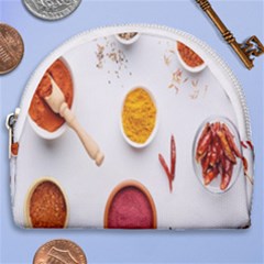 Masala Spices Food Horseshoe Style Canvas Pouch by artworkshop