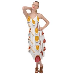 Masala Spices Food Layered Bottom Dress by artworkshop