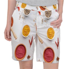 Masala Spices Food Pocket Shorts by artworkshop