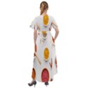 Masala Spices Food Front Wrap High Low Dress View2