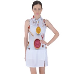 Masala Spices Food Women s Sleeveless Polo Tee by artworkshop