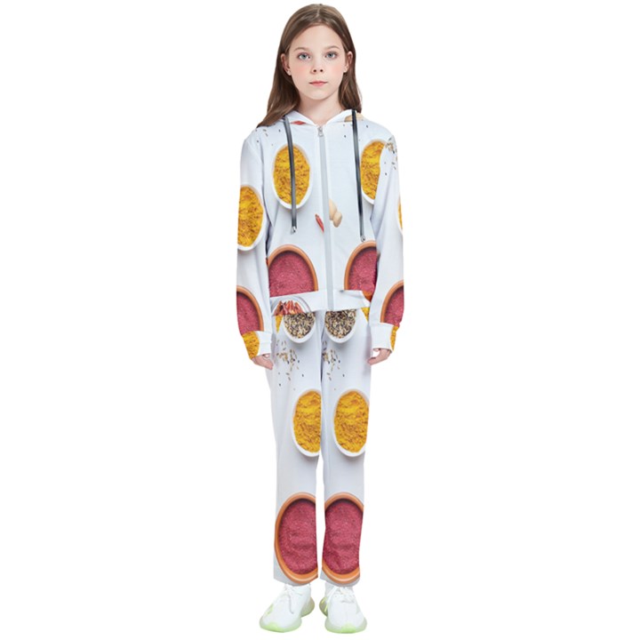 Masala Spices Food Kids  Tracksuit