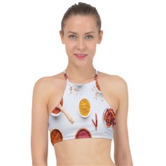 Masala Spices Food Racer Front Bikini Top by artworkshop