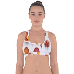 Masala Spices Food Cross Back Hipster Bikini Top  by artworkshop