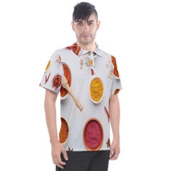 Masala Spices Food Men s Polo Tee