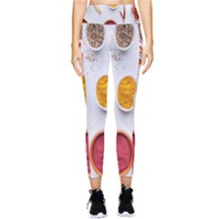 Masala Spices Food Pocket Leggings 