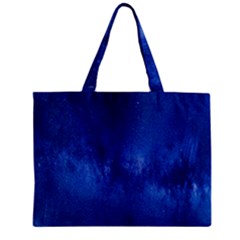 Milky Way Stars Night Sky Zipper Mini Tote Bag by artworkshop