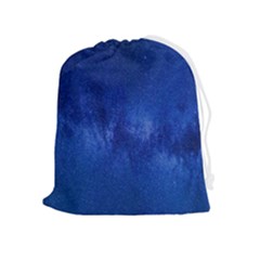 Milky Way Stars Night Sky Drawstring Pouch (xl) by artworkshop