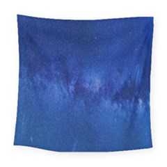 Milky Way Stars Night Sky Square Tapestry (large) by artworkshop