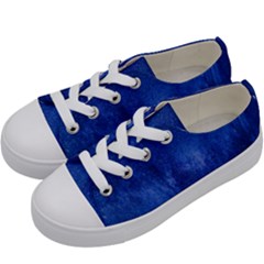 Milky Way Stars Night Sky Kids  Low Top Canvas Sneakers by artworkshop