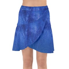 Milky Way Stars Night Sky Wrap Front Skirt by artworkshop