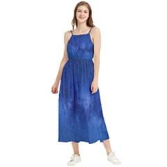 Milky Way Stars Night Sky Boho Sleeveless Summer Dress by artworkshop