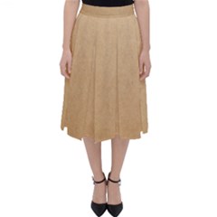 Paper Brown Classic Midi Skirt by artworkshop