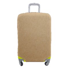 Paper Brown Luggage Cover (small) by artworkshop