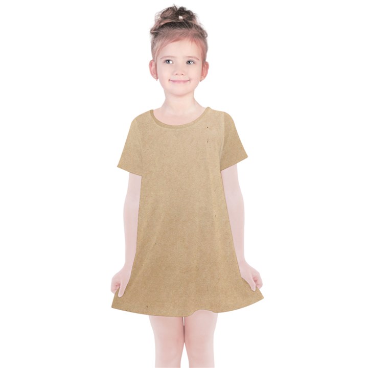 Paper Brown Kids  Simple Cotton Dress