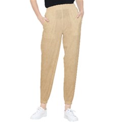 Paper Brown Tapered Pants by artworkshop