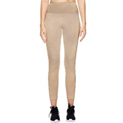 Paper Brown Pocket Leggings 