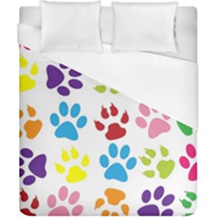 Paw Print Duvet Cover (california King Size) by artworkshop