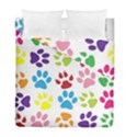 Paw Print Duvet Cover Double Side (Full/ Double Size) View2