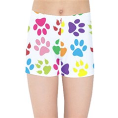 Paw Print Kids  Sports Shorts by artworkshop