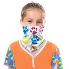 Paw Print Face Covering Bandana (kids) by artworkshop