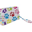 Paw Print Wristlet Pouch Bag (Small) View2