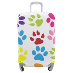 Paw Print Luggage Cover (medium) by artworkshop