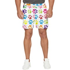 Paw Print Men s Runner Shorts by artworkshop