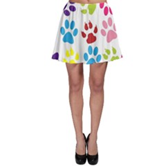 Paw Print Skater Skirt by artworkshop