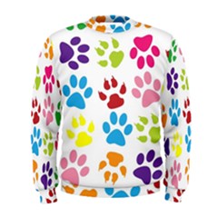 Paw Print Men s Sweatshirt by artworkshop