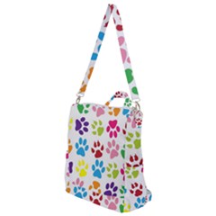 Paw Print Crossbody Backpack by artworkshop