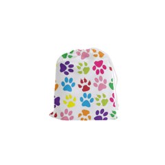 Paw Print Drawstring Pouch (xs) by artworkshop