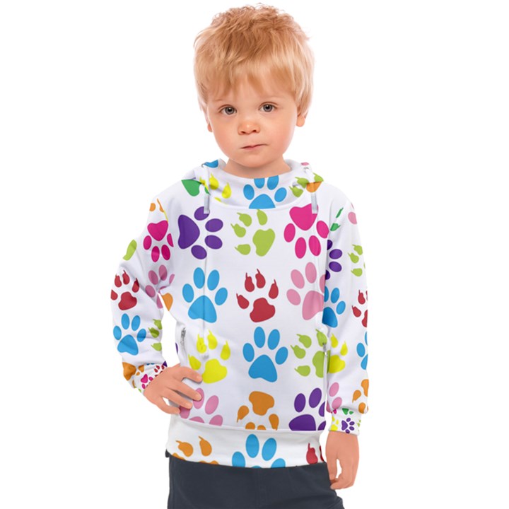 Paw Print Kids  Hooded Pullover