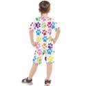 Paw Print Kids  Tee and Shorts Set View2