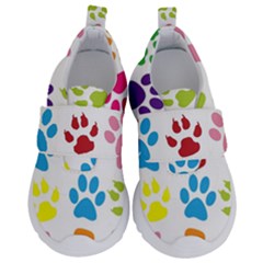 Paw Print Kids  Velcro No Lace Shoes by artworkshop