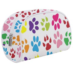 Paw Print Make Up Case (medium) by artworkshop