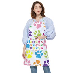 Paw Print Pocket Apron by artworkshop