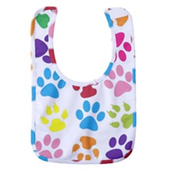 Paw Print Baby Bib by artworkshop