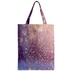 Snowfall Winter Zipper Classic Tote Bag by artworkshop